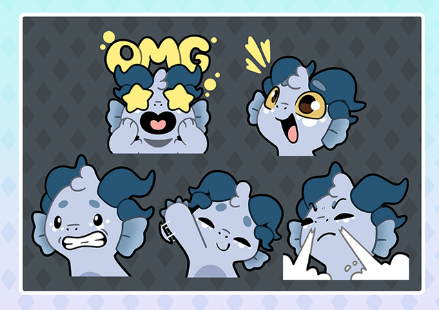 CutePencilCase Stickers Pack 2